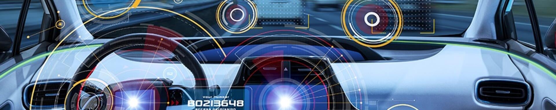 Driverless vehicle heads up display