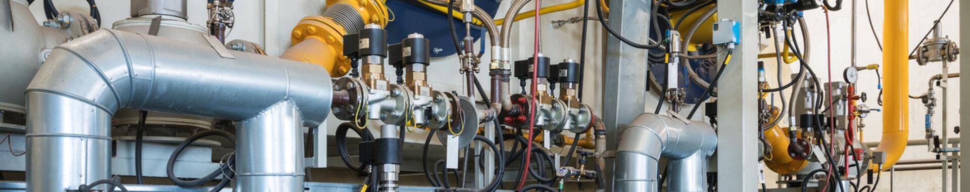 Industrial pressurized boiler