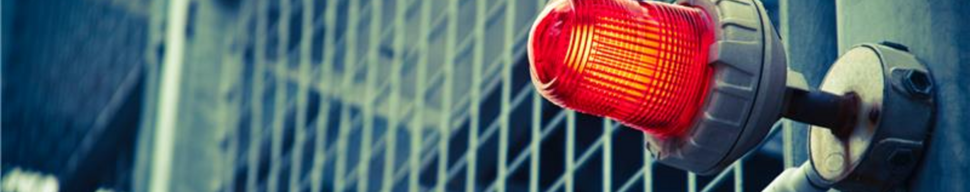 red emergency light