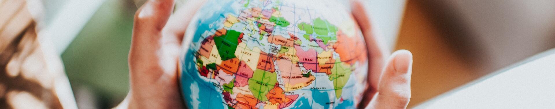 The whole world in hands.