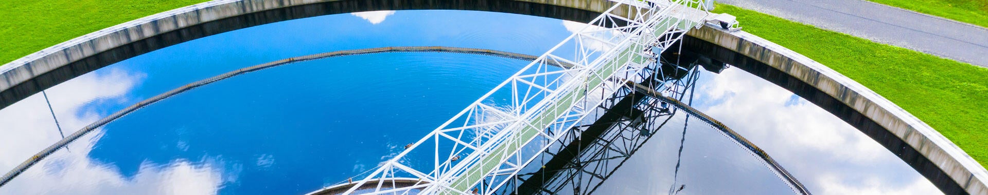 A water treatment plant