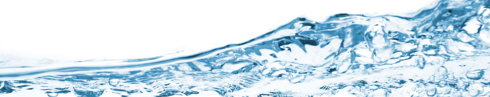 Gently waves of blue tinted water