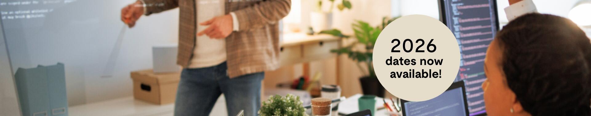 Training sessions 2026 banner