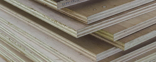 Stacked plywood