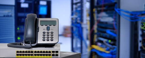 Telephone and Network switch