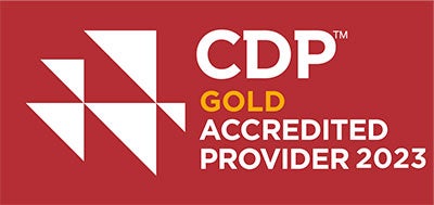 CDP Accredited Provider 2023 logo