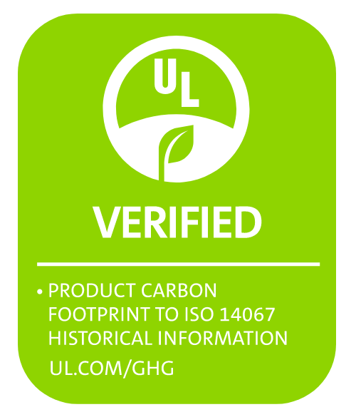 Verified mark for Carbon Product Footprint 