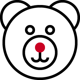 Teddy bear icon.