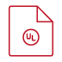 Document with UL logo