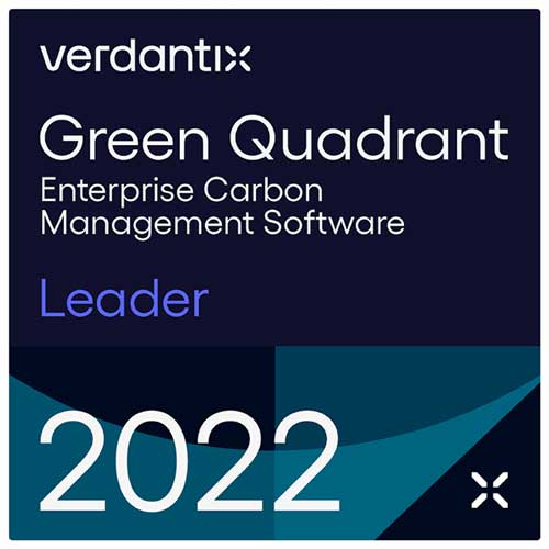 Verdantix Green Quadrant badge 2022