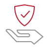 Security technique action icon