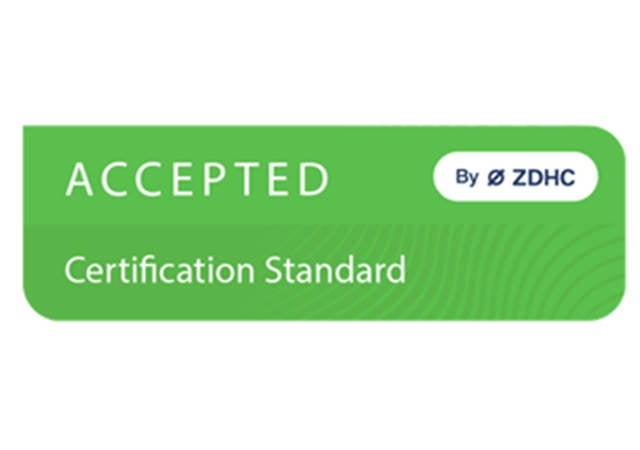 ZDHC Accepted certification standard logo