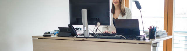 office pods and height adjustable tables