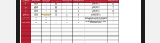 Spacings tool