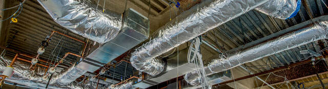 Photo of fire rated air ducts