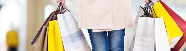 Photo of a woman shopping