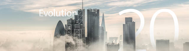 Evolution 2020: London skyline emerging from the mist