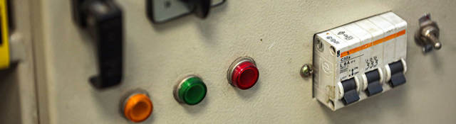 Equipment box that is controlling flow of electricity