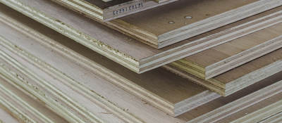 Plywood with potential formaldehyde emissions