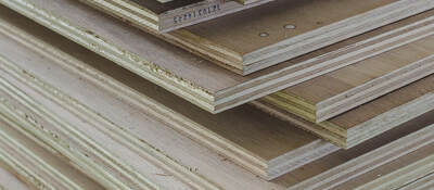 Stacked plywood