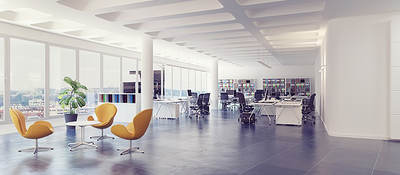 Open office interior