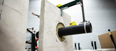 Firestop movement test