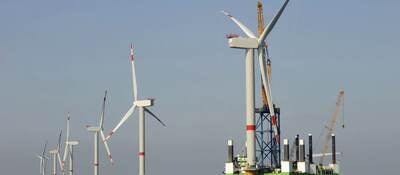 Off shore wind turbines