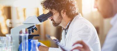 Scientist working in a laboratory