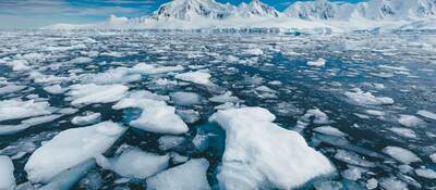 Iceberg in Antarctica.