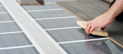 Installing laminate floor