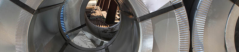 Cylinders of metal with protective coating