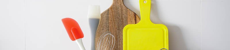 Photo of cutting boards and cooking utensils