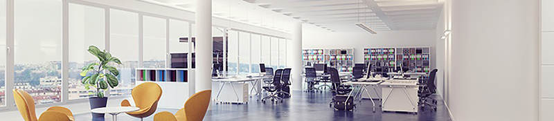 Open office interior