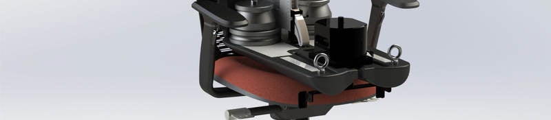 ISO 24496 chair measuring device in an office chair