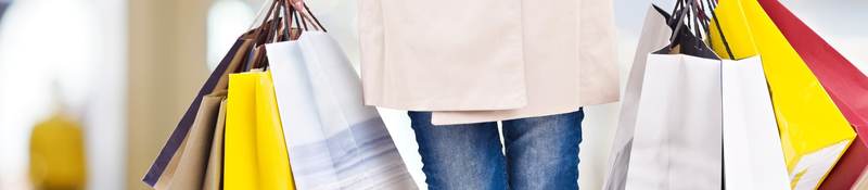 Photo of a woman shopping