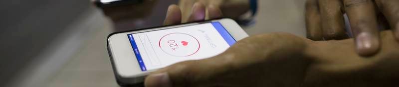 Couple checking pulses