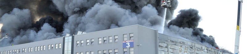 Commercial fire