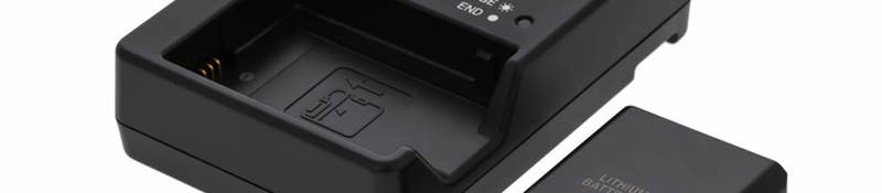 Black battery charger
