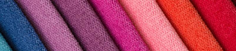 Multi colored textiles