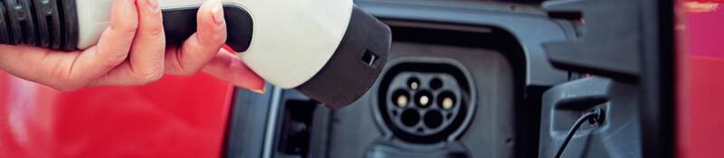 Charging EV Automobile