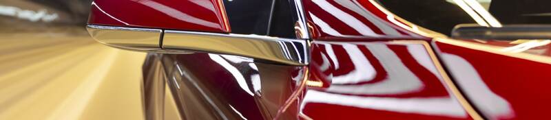 Red fast car.