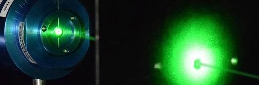 A green laser