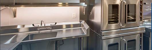 An empty kitchen