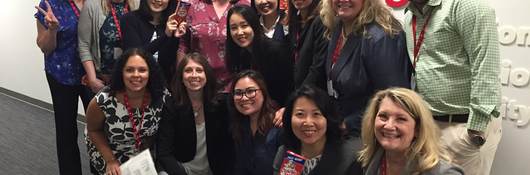 Team members from the Customer Advocacy team pose for a group picture at their recent global workshop.
