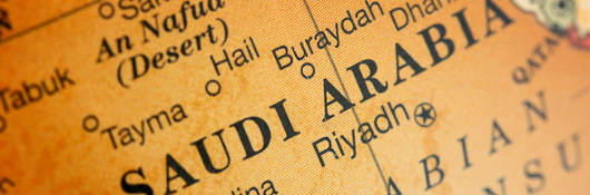 Map of Saudi Arabia