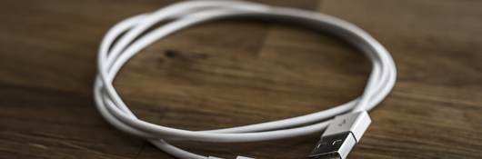 image of lightning cable