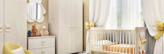 Baby nursery with children’s furniture