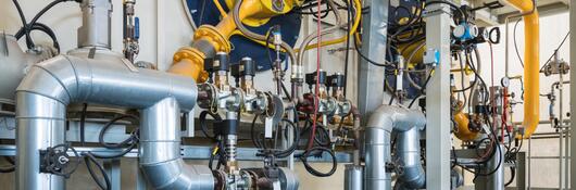 Industrial pressurized boiler