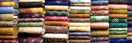 colorful fabrics