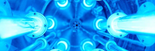 Germicidal system with UV lights